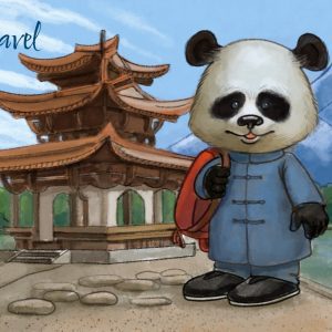 Панда в Китаеиллюстрация